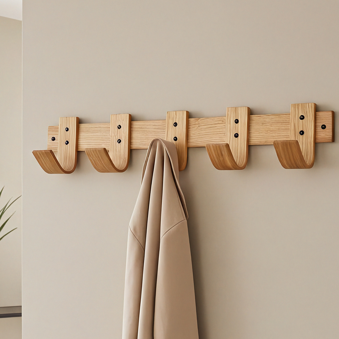 Modern designer coat rack