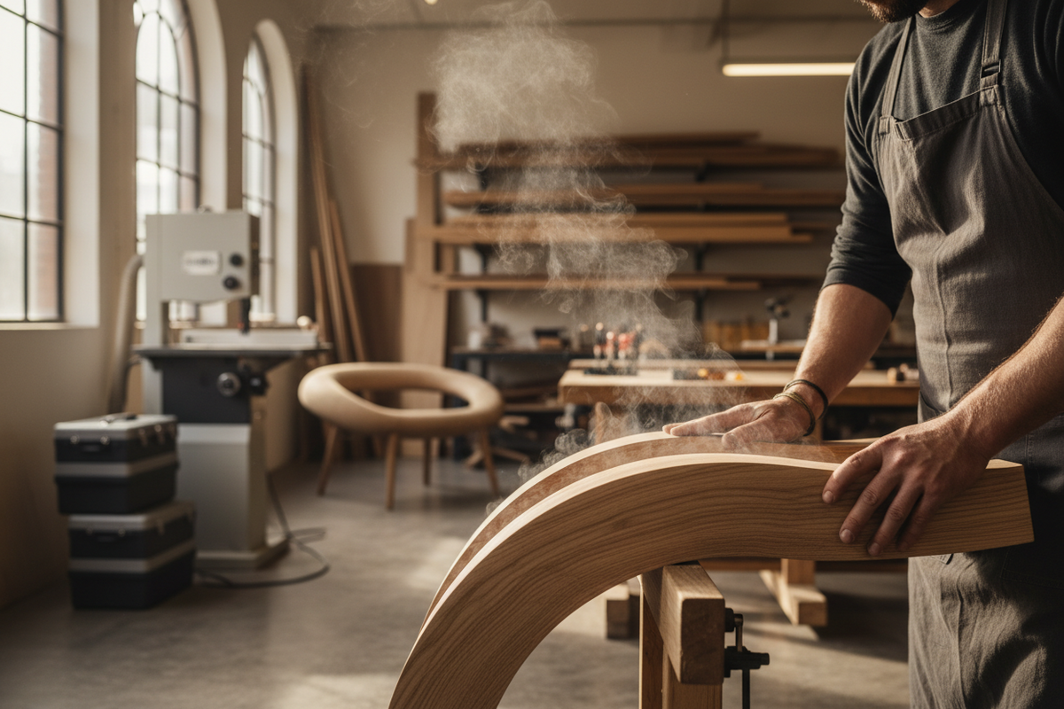 The Benefits of Steam Bending: Sustainable Woodworking for Modern Design