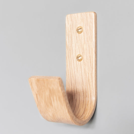 Hardwood Wall Hooks - Oak