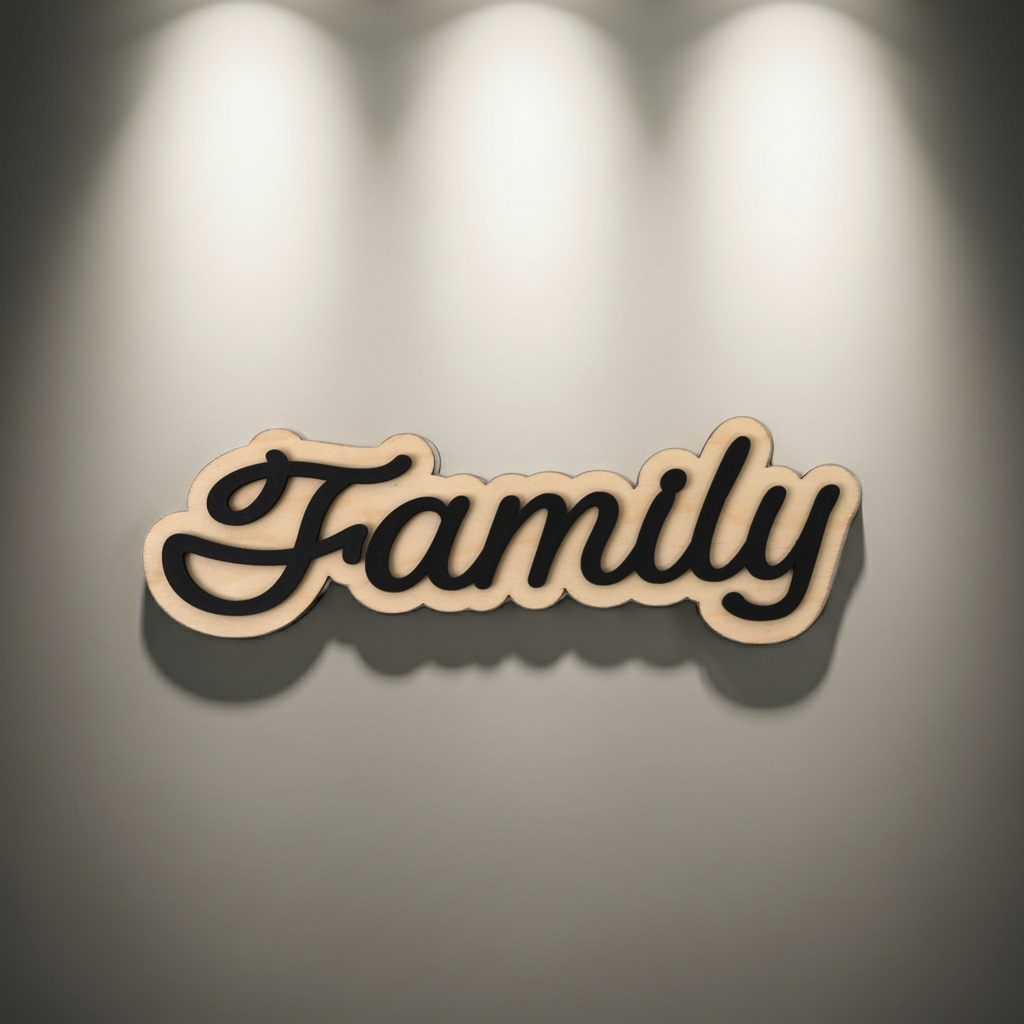 Family Wall Art Home Sign