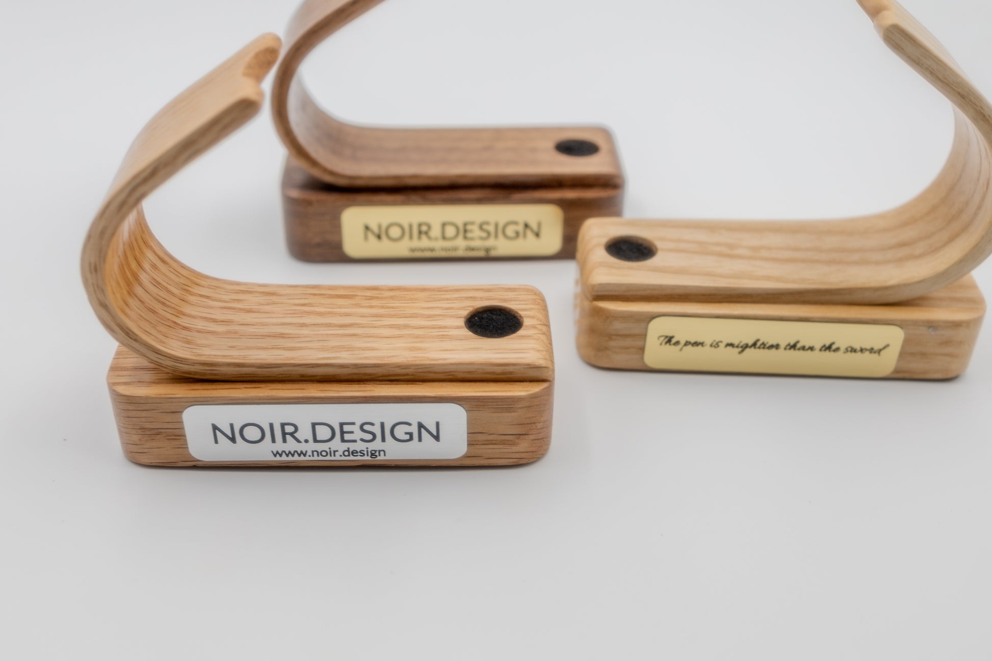 pen holder with cork bottom for stability