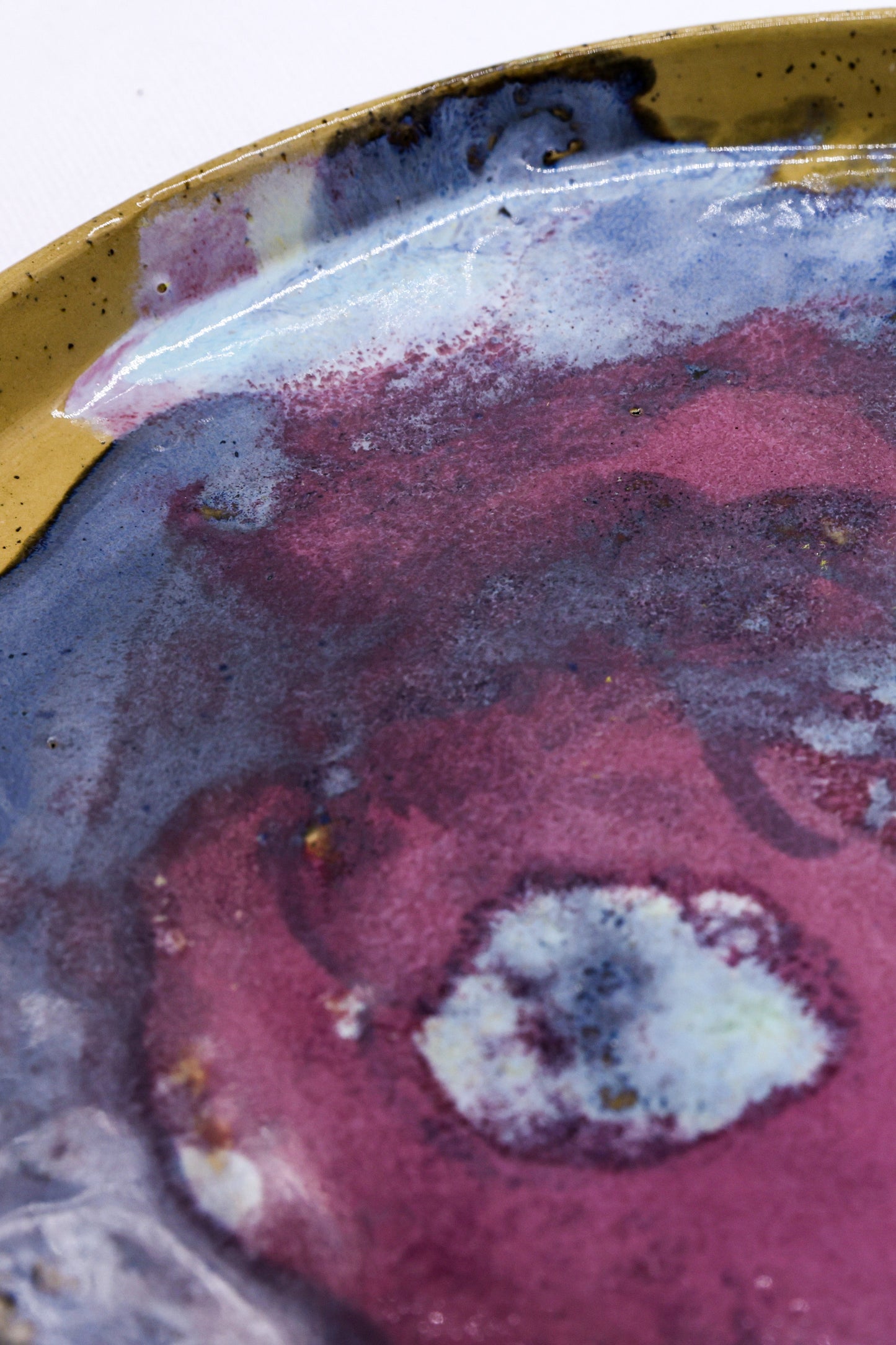 23 cm Berrywave Stoneware Handmade Ceramic Dinner Plate