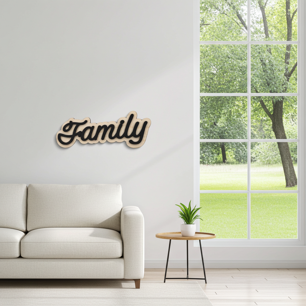 Family Wall Art Home Sign