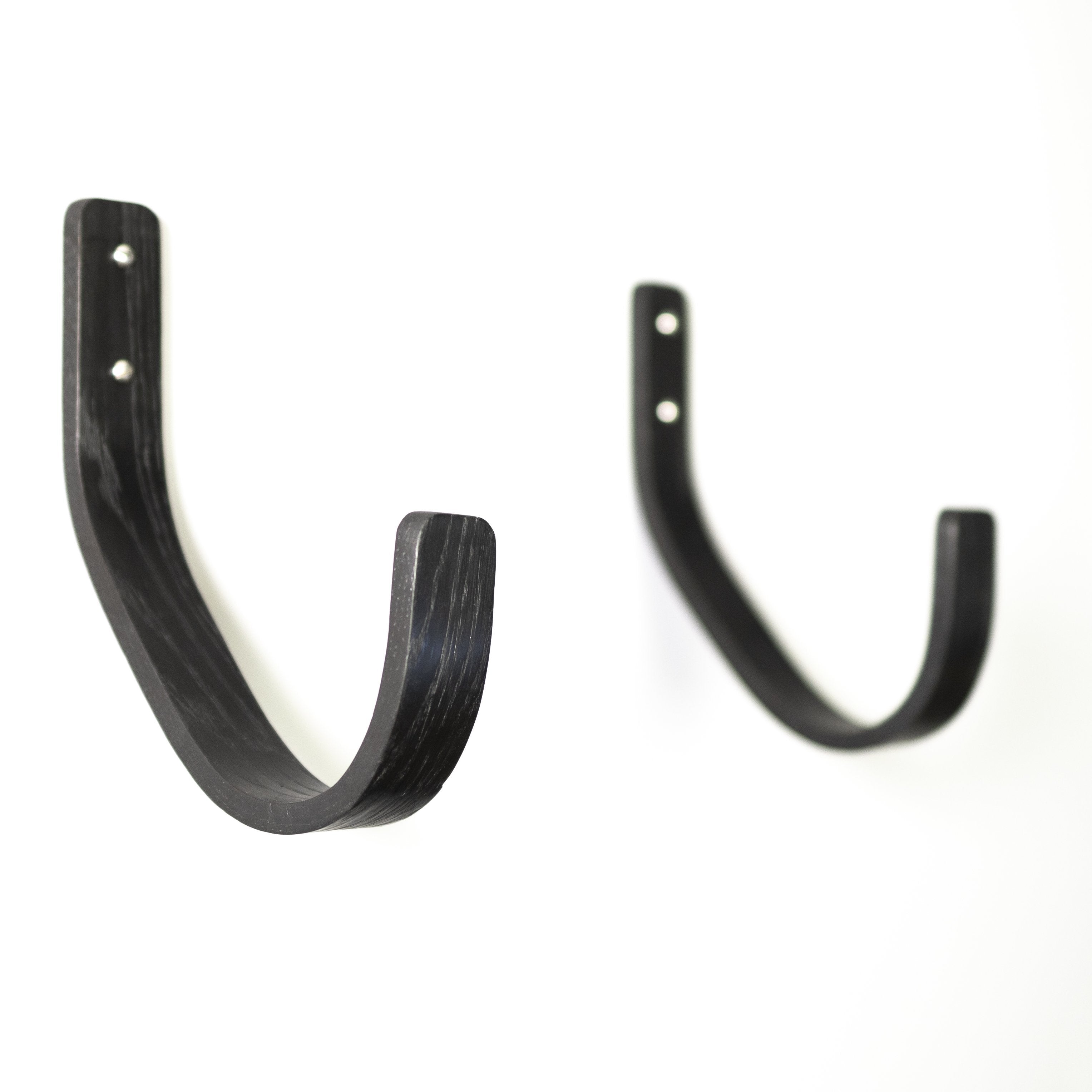 Black Oak Longboard Surfboard Wall Mount | Waves 2.0 Vertical Rack | Handcrafted in UK