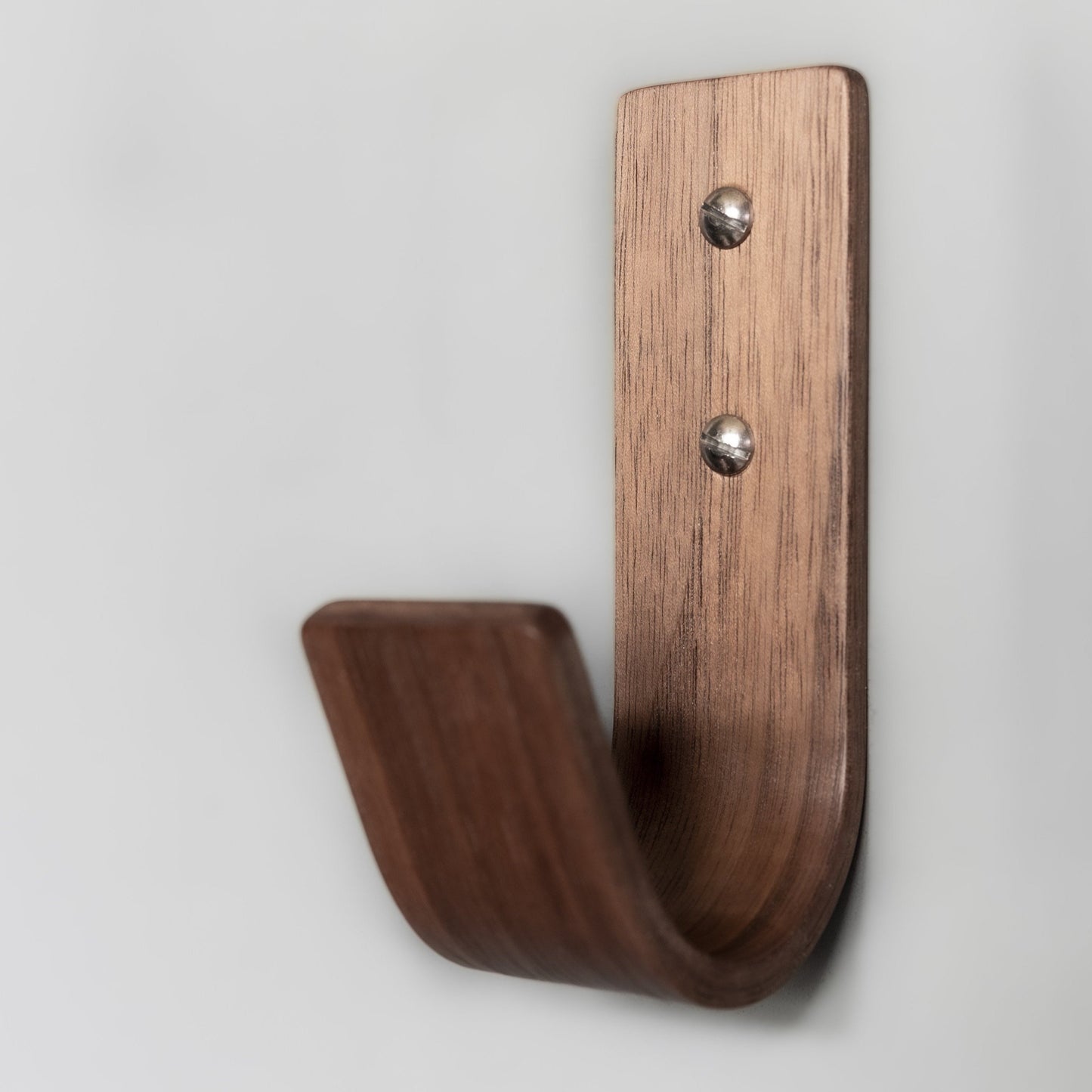 Walnut Hardwood Wall Hooks
